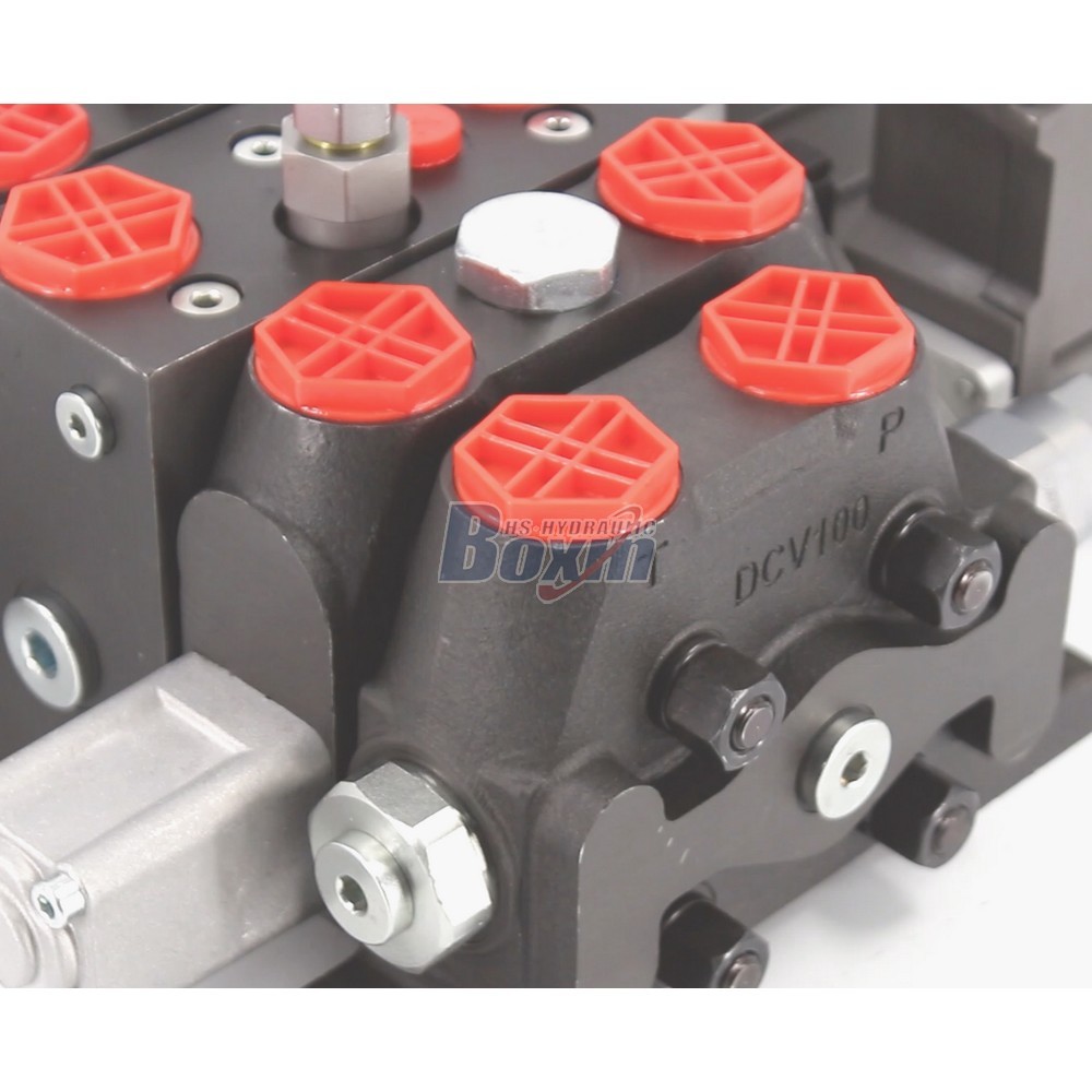 High Quality DCV100EMA-YT-JYT-J-K 2 Spool Directional Control Valve with Electric Motor detail image